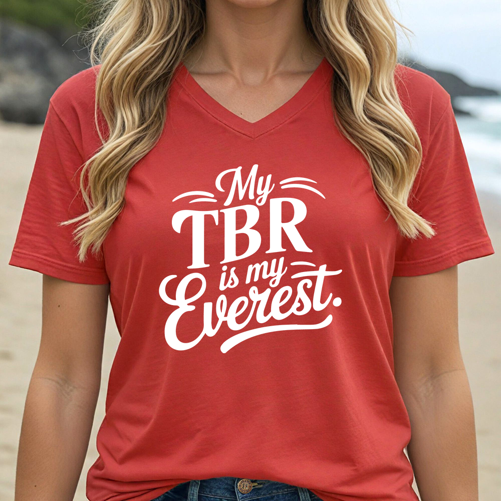 MY TBR IS MY EVEREST (V-NECK)