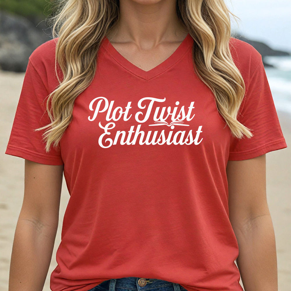PLOT TWIST ENTHUSIAST (V-NECK)