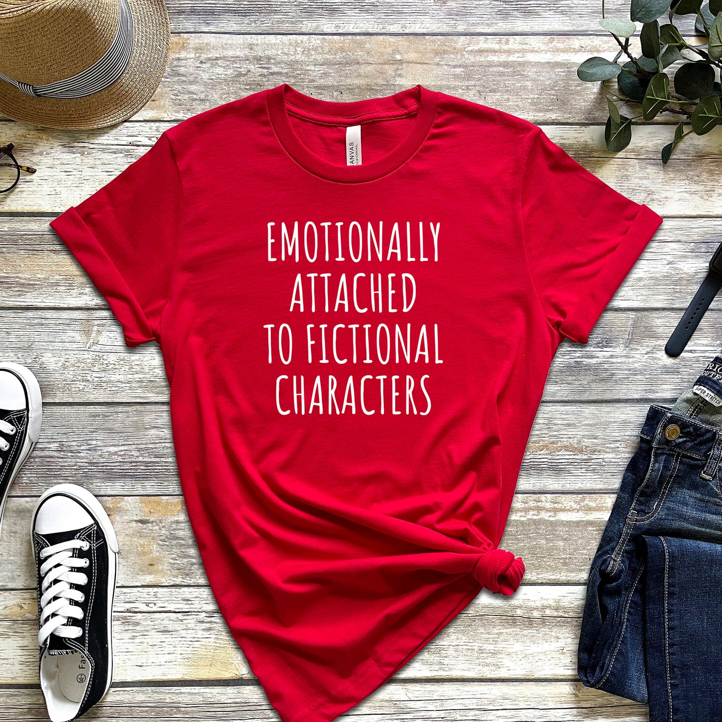 EMOTIONALLY ATTACHED TO FICTIONAL CHARACTERS