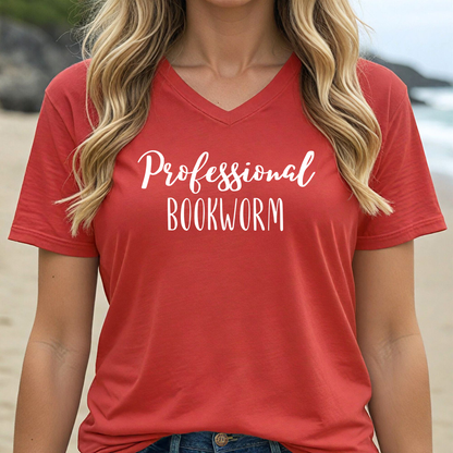 PROFESSIONAL BOOKWORM (V-NECK)