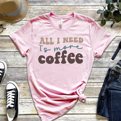 ALL I NEED IS MORE COFFEE