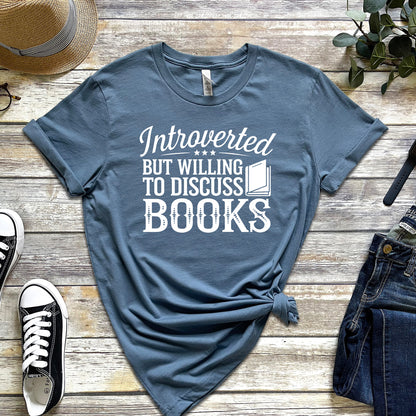INTROVERTED BUT WILLING TO DISCUSS BOOKS