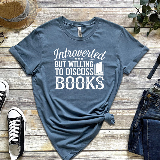 INTROVERTED BUT WILLING TO DISCUSS BOOKS