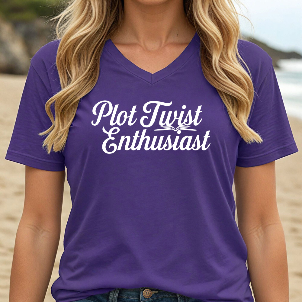 PLOT TWIST ENTHUSIAST (V-NECK)