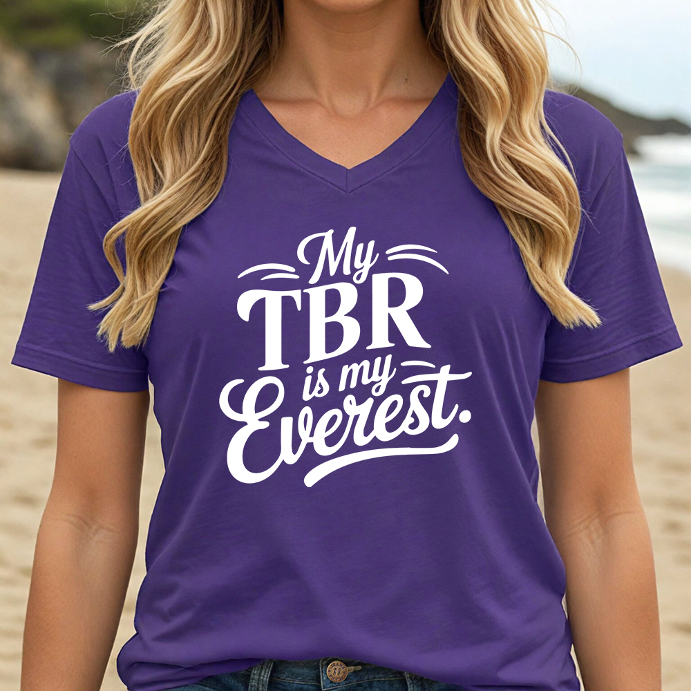 MY TBR IS MY EVEREST (V-NECK)