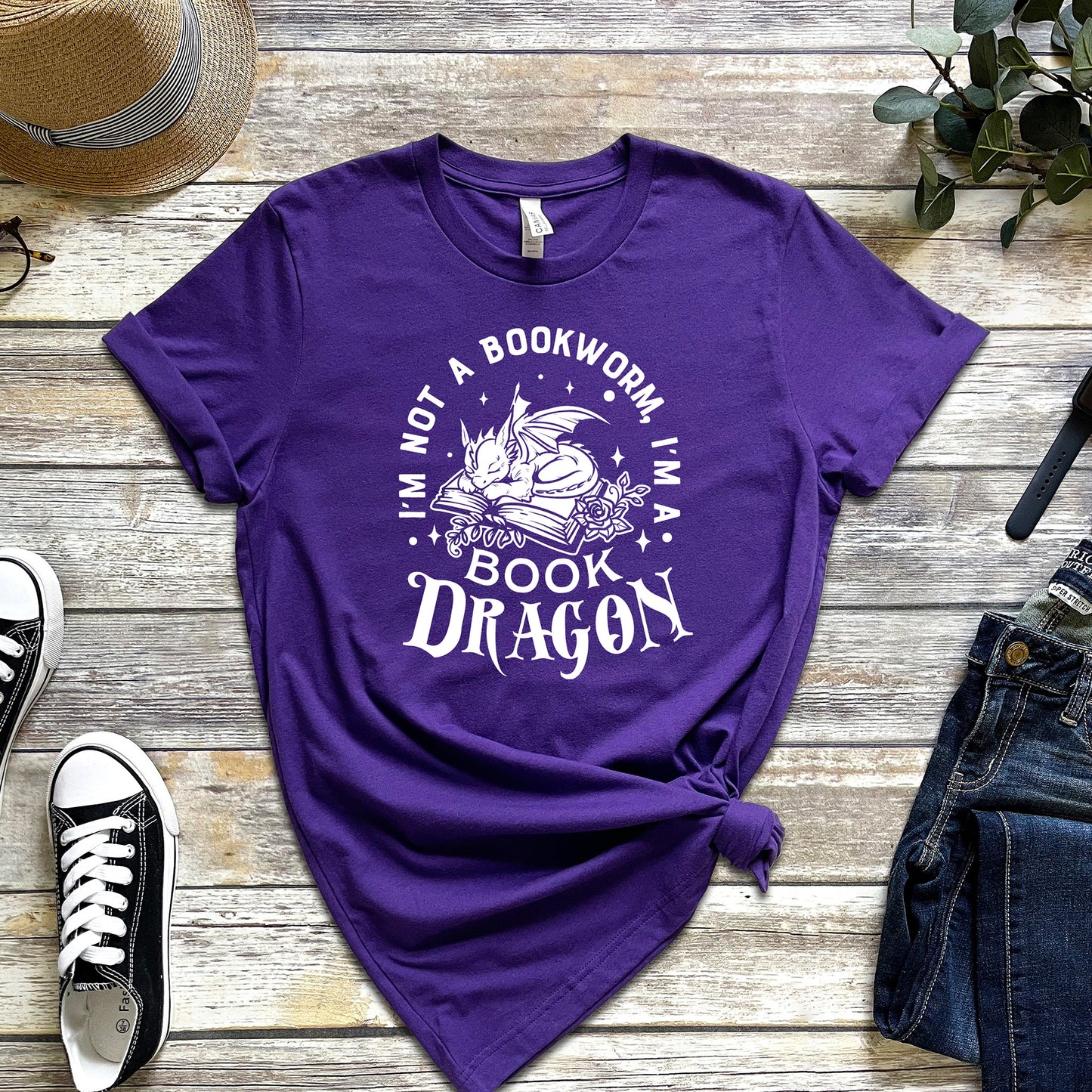 I'M NOT A BOOKWORM, I'M A BOOK DRAGON