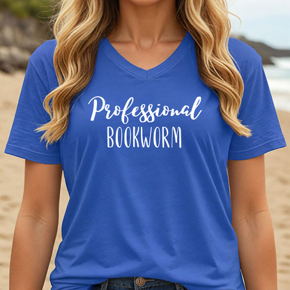 PROFESSIONAL BOOKWORM (V-NECK)