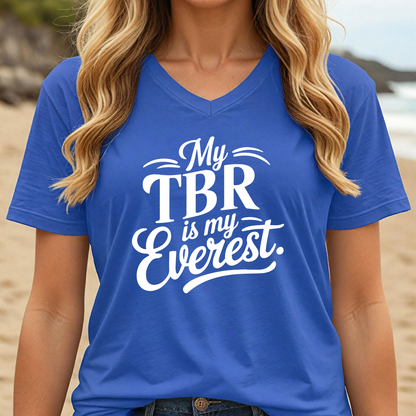MY TBR IS MY EVEREST (V-NECK)
