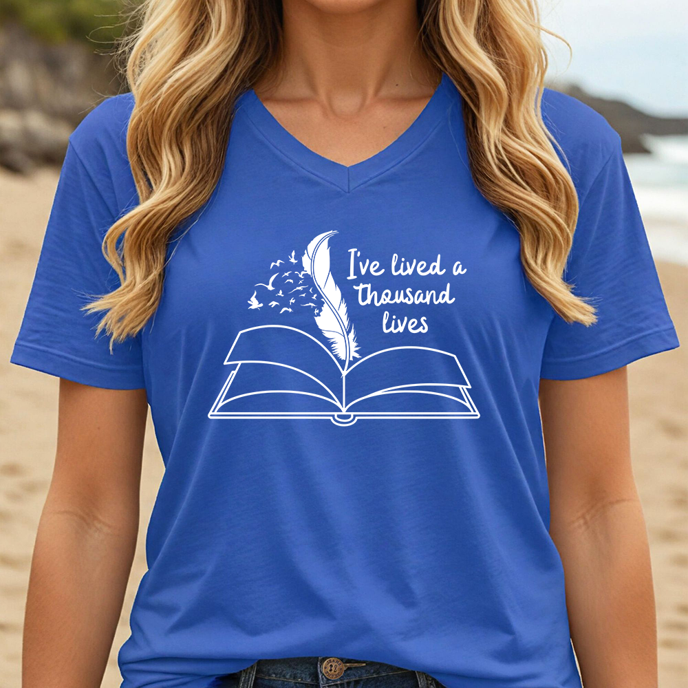 I'VE LIVED A THOUSAND LIVES (V-NECK)