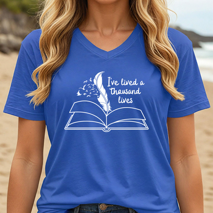 I'VE LIVED A THOUSAND LIVES (V-NECK)