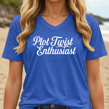 PLOT TWIST ENTHUSIAST (V-NECK)