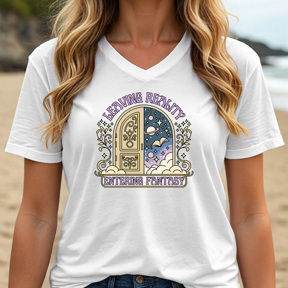 LEAVING REALITY ENTERING FANTASY (V-NECK)